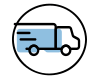 delivery icon blue